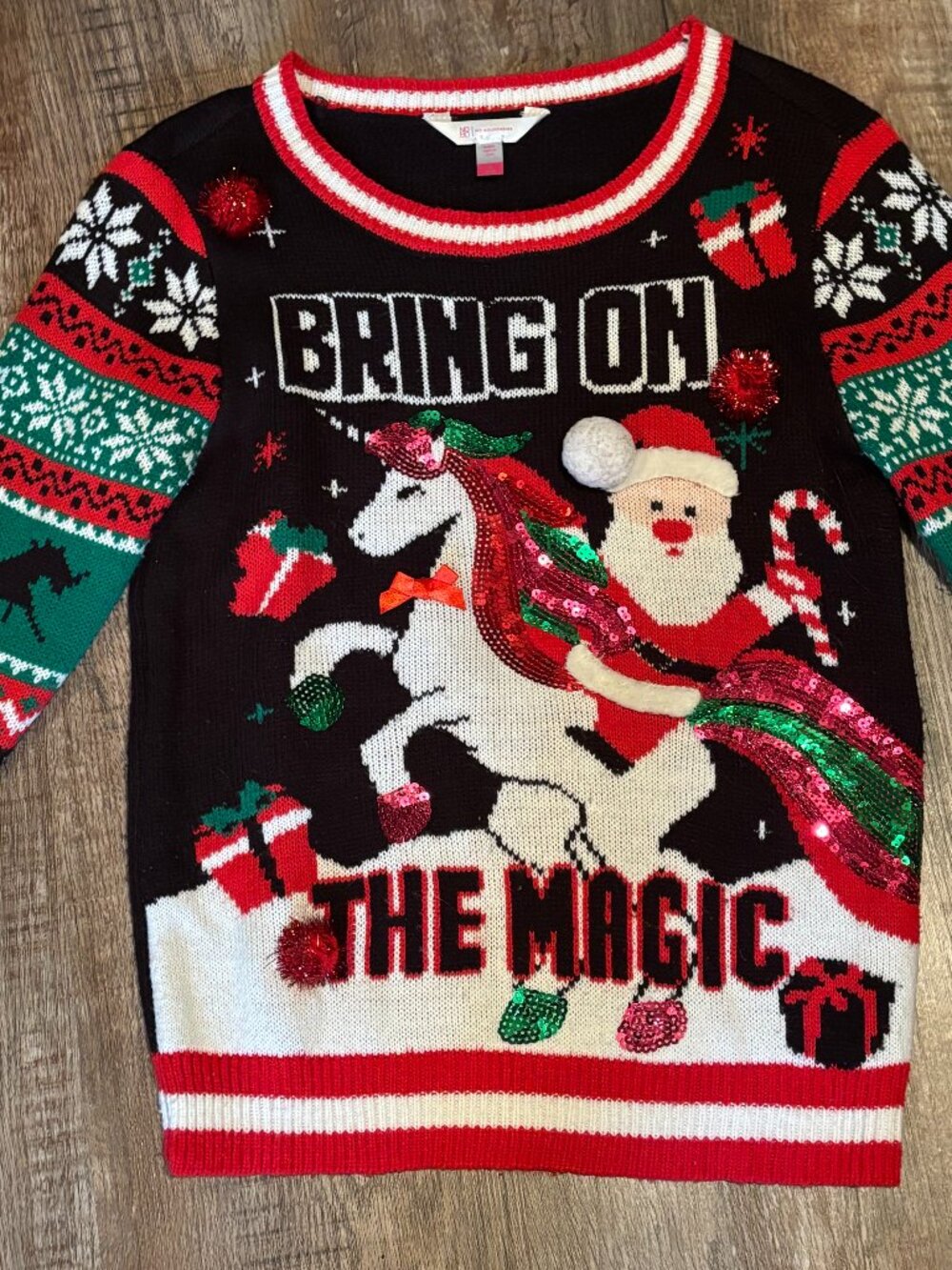 "Bring on the Magic" Ugly Christmas Sweater